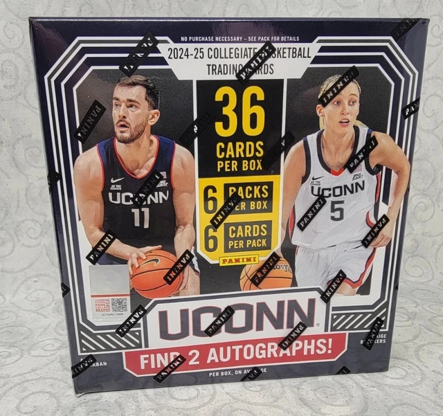 2024-25 PANINI UCONN COLLEGIATE BASKETBALL HOBBY BOX