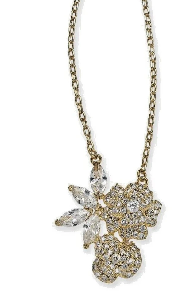kate spade- That Special Sparkle- Pave Floral Pendant Necklace- NWT- $78 - Image 4 of 4