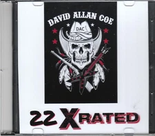 DAVID ALLAN COE X-RATED CD Underground Album + Nothing Sacred $ SALE $  22 SONGS