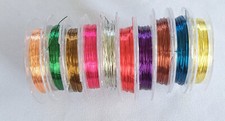 Basteldraht in verschiedenen Farben und Stärken