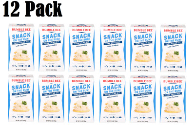 Canned Tuna Fish Salad High Protein Food Crackers Wild Caught Well Snack Omega 3