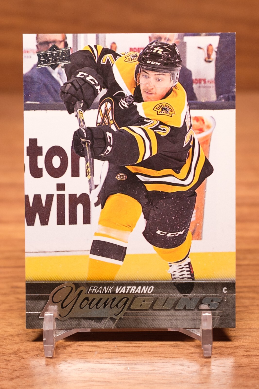 2015-16 Upper Deck Young Guns #455 Frank Vatrano - Boston Bruins Rookie RC