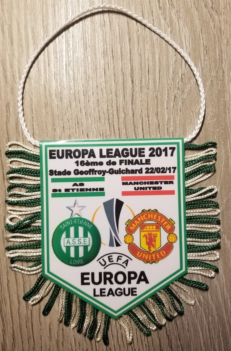 Fanion Vintage ASSE Saint-Étienne - Années 1940 - Logo Historique - Club Français