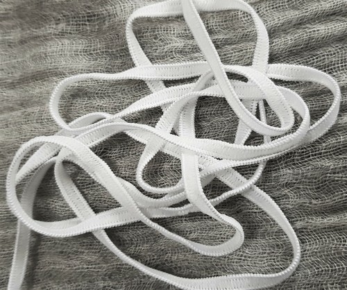 ULTRA WEICHE elastische Kordel 4 mm 5 mm 7 mm GESTRICKT elastisch für die Herstellung von Gesichtsmasken Nähen - Bild 13 von 34