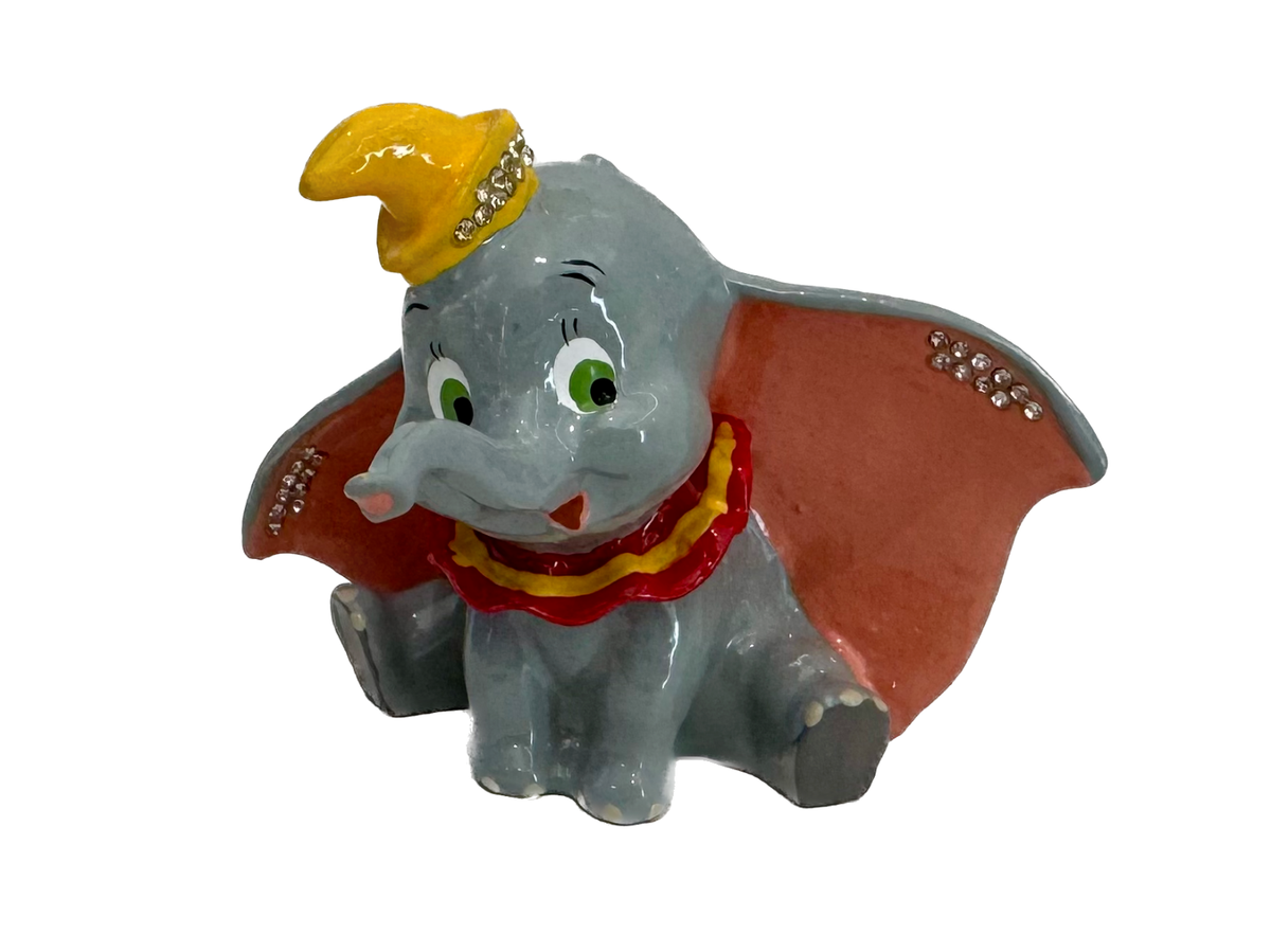 Disney Parks Arribas Brothers Dumbo Elephant Jeweled Trinket Disney Parks Arribas Brothers Dumbo Elephant Jeweled Trinket
