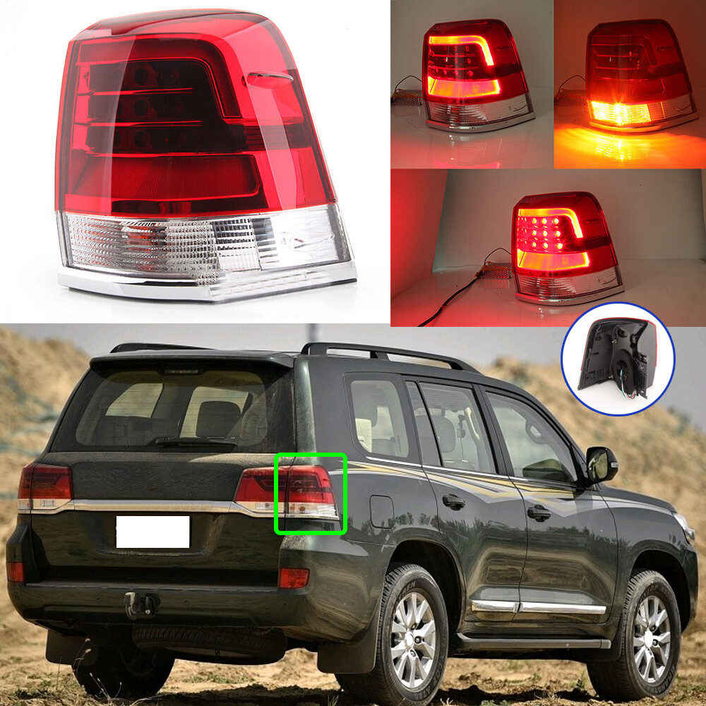 Right LED Outer Tail Light Rear Stop Lamp For Toyota Land Cruiser