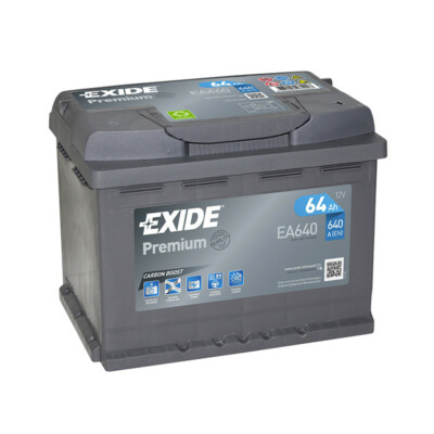 Exide Premium Akku EA640 12V 64AH 640A