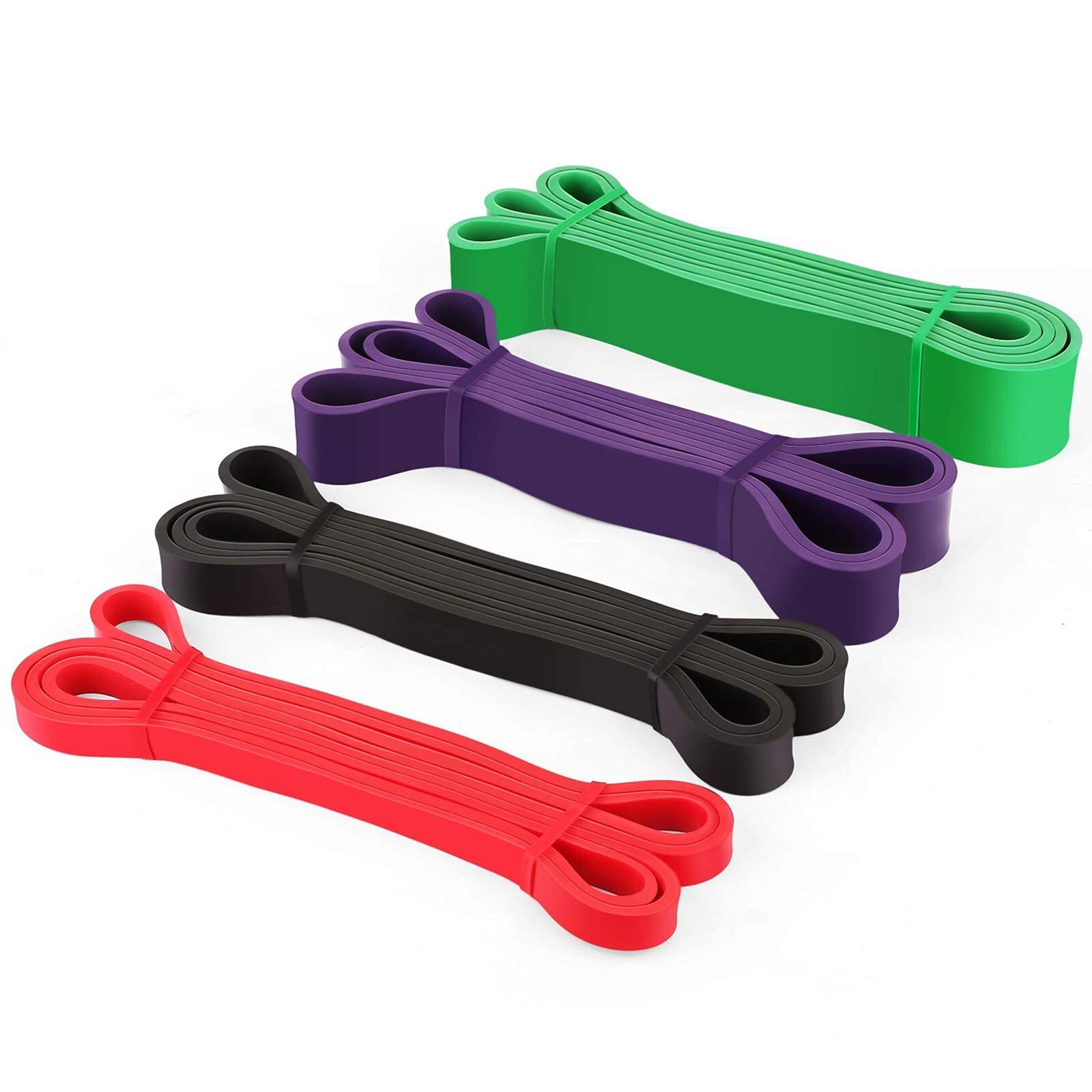 Pull Up Assist Band Heavy Duty Resistance Bands Set Workout Body Pull Up Band...