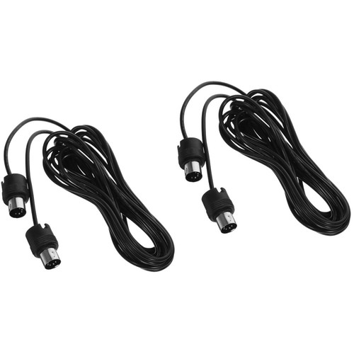 2 Sets Midi Cable Controller Keyboard Guitar Recording Equipment - Afbeelding 10 van 12