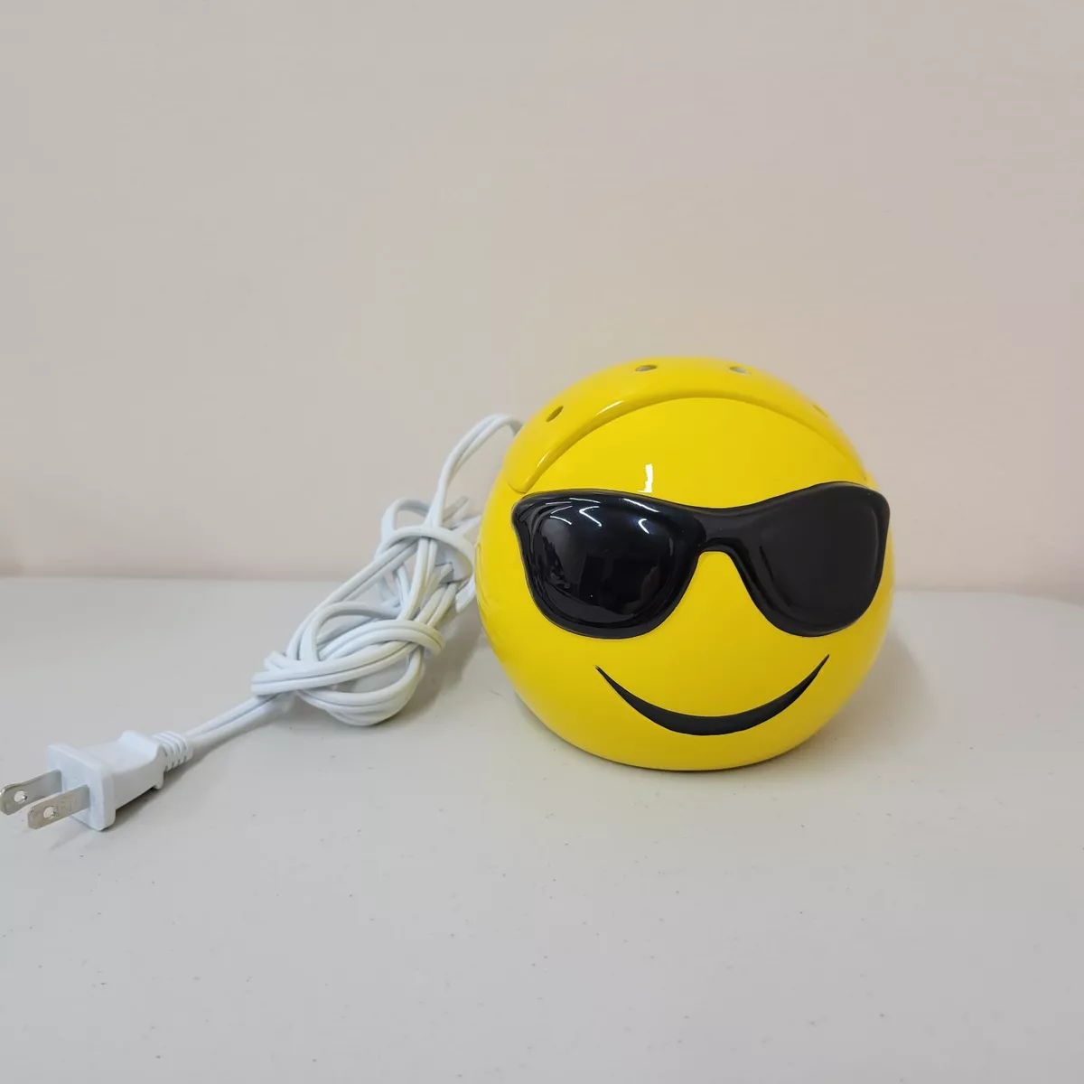 Rare Vintage Smiley Collectibe Toy Emoji Wearing Sunglasses Full