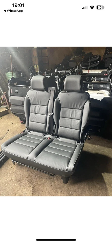 Van Leather Rear Seats Isofix Quick Release  - Image 3 of 4