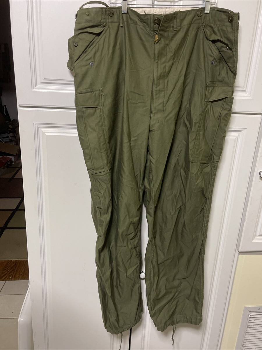 Mint W Tags! M-1951 US Army Military 50s OG Cargo Field Mint W Tags! M-1951 US Army Military 50s OG Cargo Field