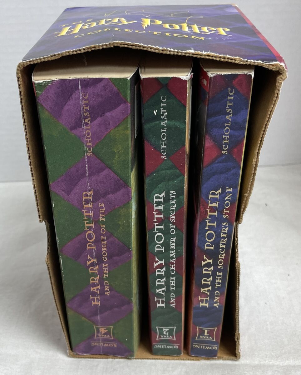 Harry Potter Scholastic Paperback Books Years 2 & 3 J.K. Rowling