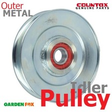 Genuine Countax C600H IBS Deck Outer Metal IDLER PULLEY & Bearing 209044600