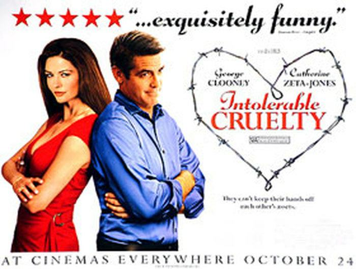 Intolerable Cruelty (Advance) Original Movie Poster