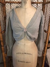 Grey Hooded Cardigan