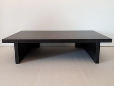 Porta TV  nero Rialzo supporto televisore porta dvd decoder Vcr  