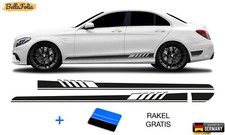 Seitenstreifen Aufkleber Edition-1 Stil passend für Mercedes C Klasse W205 40002