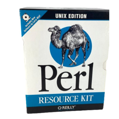 The Perl Resource Kit 5 Volume Box Set O'reilly Like New No CDs