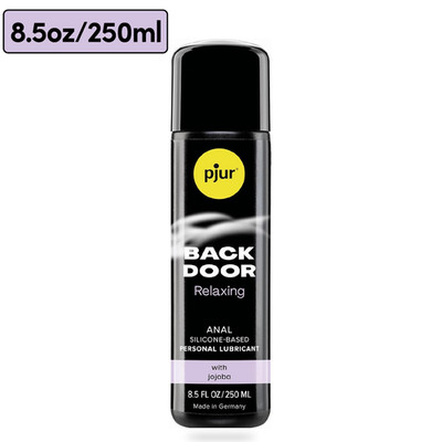 PJUR Back Door 250ml Backdoor Anal Silicone Based w/ Jojoba Oil Personal Lube