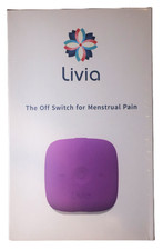 Livia Menstrual Pain Relief Device ? Lavender? New Sealed Kit + Extra Gel Pads