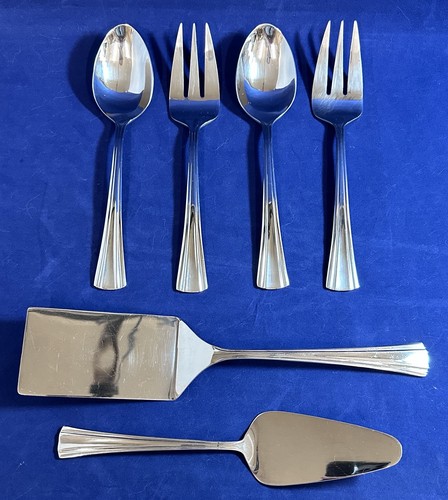 Reed and Barton Brookshire Stainless Steel Faltware Set 92 Pieces - Picture 9 of 13