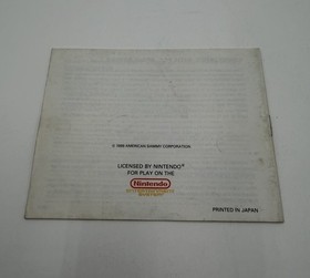 Thundercade Nintendo NES Manual Only - Instruction Booklet