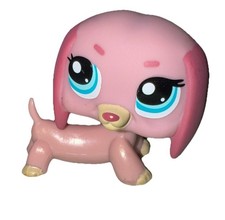 DACHSHUND DOG 1306 - Authentic Littlest Pet Shop - Hasbro LPS