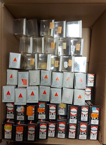 Konvolut Leerverpackungen H0 Herpa, Albedo, Brekina, Rietze, teilw. mit Spiegeln - Picture 3 of 4