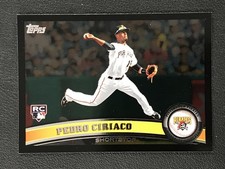 2011 Topps #238 Pedro Ciriaco Pittsburgh Pirates Black Border RC