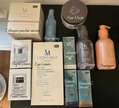 Skincare & Hair Care Lot | 11 Products | Luxury, Upscale Brands | For Women