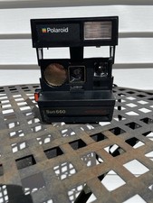 Polaroid 600 660 Sun Auto Focus land instant film camera USA