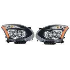 2PCS Driver and Passenger Side Headlight Assembly for Rogue 2008-2013 26010JM00A