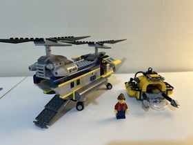 Lego City 60093 Deep Sea Helicopter - Retired 97% Complete