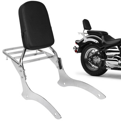 Sissy Bar With Backrest For 1999-11 Yamaha V Star 1100 DragStar XVS1100 XVS1100A