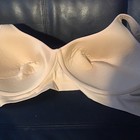 Lands's End 40D Wireless Seamless T-Shirt Bra Women's Full Coverage Beige Tan — photo 5