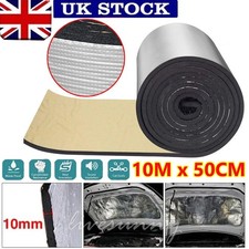 10m Sound Deadening Mat Car Firewall Heat Shield Thermal Insulation Proofing Pad
