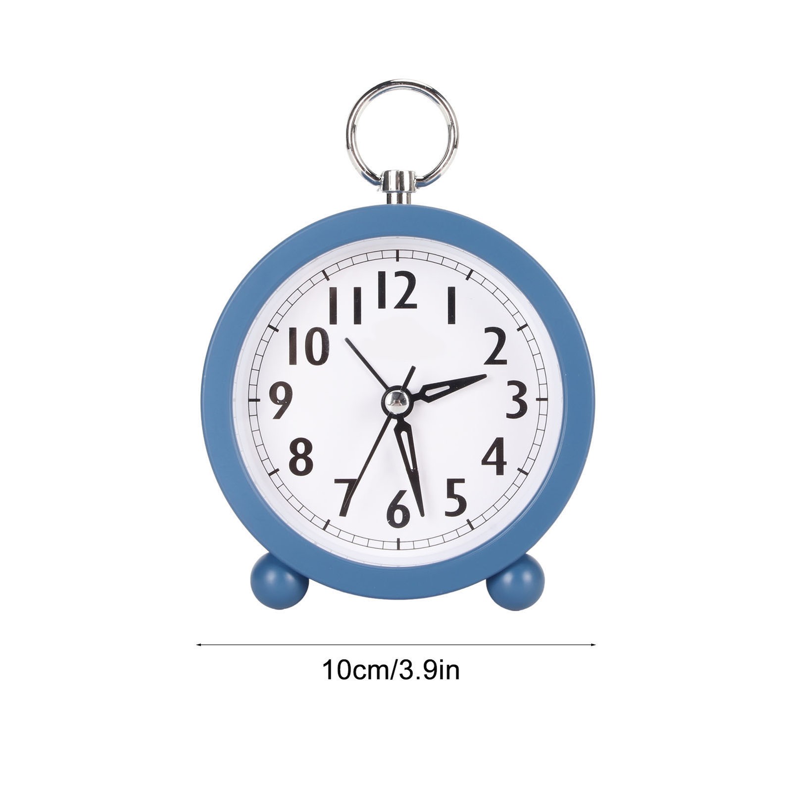 Alarm Clocks Multifunction Stylish Simple Silent Prevents Ticking Round Alarm Cl