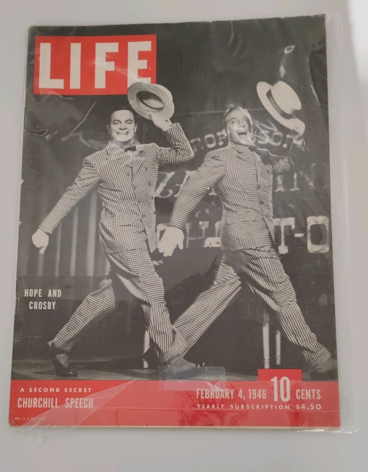 LIFE MAGAZINE February 4 1946 Hope And Crosby
