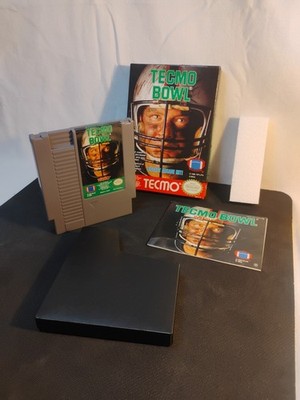  Tecmo Bowl (Nintendo Entertainment System, 1989) CLEAN Authentic CIB NES 