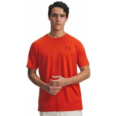 T-shirt hommes Under Armour KOSZULKAUA1326799842SPORTSTYLELCSSSRU Rouge - Photo 1/2