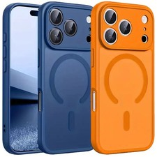 SHOCKPROOF MAGNETIC MATTE CASE FOR IPHONE 17 16 15 14 13 12 PRO MAX PLUS COVER