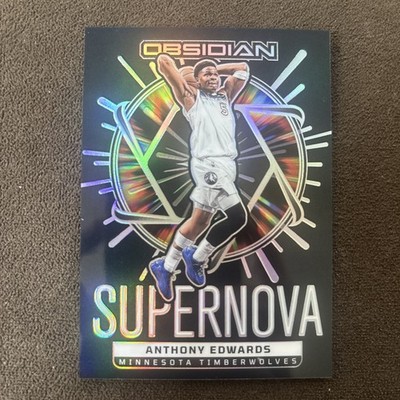 2024-25 Panini Obsidian Anthony Edwards Supernova #5 006/125 Timberwolves