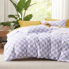 Bedsure Duvet Cover - Duvet Cover Set Zipper Closure 2 Pieces