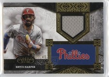 2025 Topps Tier One Top Shelf Relics Bryce Harper #TSR-BH tw0
