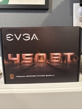 EVGA 450 BT, 80 BRONZE 450W Power Supply 100-BT-0450-K1
