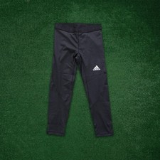 Adidas TechFit Men's Black Perf. Climacool Compression Training Long Tights