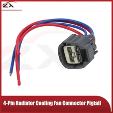 For Ford Mustang Engine Cooling Fan Motor Connector Harness Plug 2005-2013