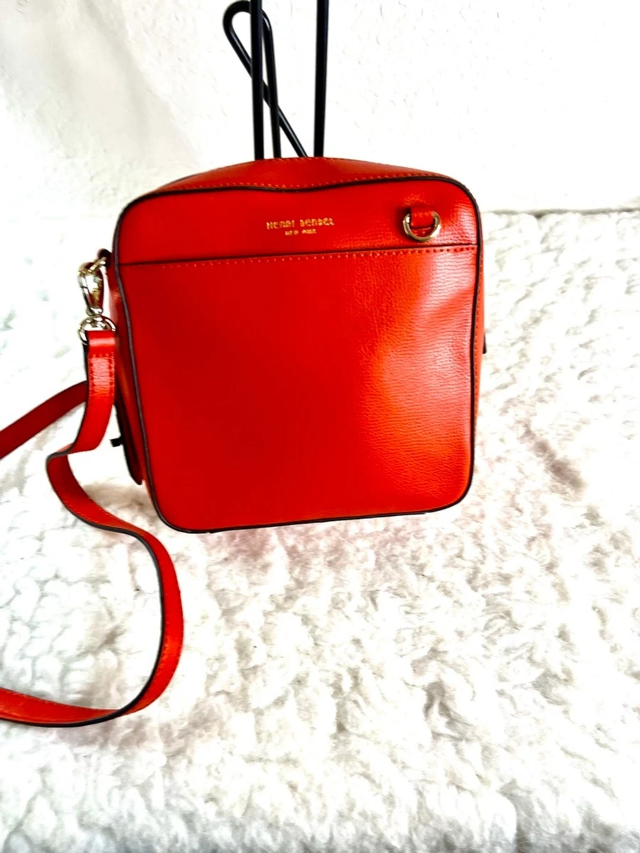 Henri Bendel Leather Exterior Orange Bags & Handbags for  display picture 3