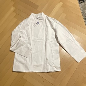 LEIBER Kochjacke De Luxe weiß Langarm Baumwolle einreihig Gr. 52